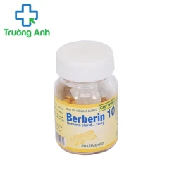 Berberin 10 VPC - Thuốc điều trị nhiễm trùng đường tiêu hóa