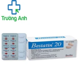 Bestatin 20mg - Thuốc điều trị Cholesterol tăng cao của Thái Lan