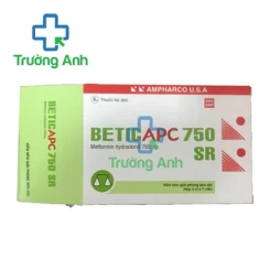 BeticAPC 750 SR Ampharco - Thuốc điều trị đái tháo đường tuýp 2 hiệu quả 