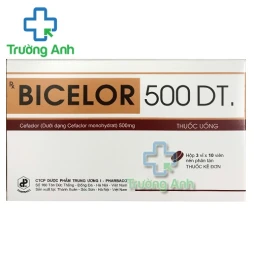 Bicelor 500 DT - Thuốc điều trị nhiễm khuẩn hiệu quả của Pharbaco