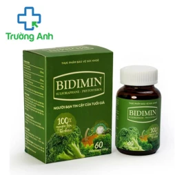 Bidimin (lọ 60 viên) - Viên uống hỗ trợ điều trị u xơ tuyến tiền liệt