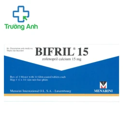 Bifril 15 - Thuốc điều trị tăng huyết áp hiệu quả của Italy