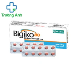 Bigiko 80 - Thuốc điều trị rối loạn tuần hoàn não hiệu quả
