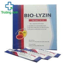 Bio-Lyzin - Hỗ trợ bổ sung vi khuẩn có lợi hiệu quả