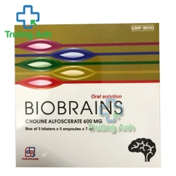 Biobrains 600mg Foripharm - Thuốc giúp tăng cường não bộ hiệu quả