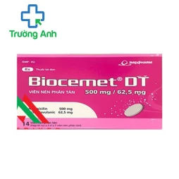 Biocemet DT 500mg/62,5mg - Thuốc điều trị nhiễm khuẩn hiệu quả