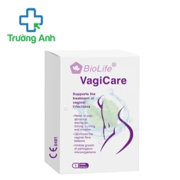 BioLife VagiCare - Viên đặt âm đạo hỗ trợ điều trị nhiễm khuẩn âm đạo