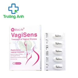 BioLife VagiSens - Viên đặt giảm khô âm đạo hiệu quả