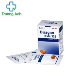 Biragan Kids 325mg - Thuốc giảm đau, hạ sốt hiệu quả