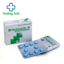 Bixovom 4 Vidipha - Thuốc điều trị rối loạn dịch phế quản hiệu quả