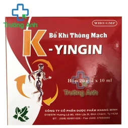 BỔ KHÍ THÔNG MẠCH K-YINGIN- Giúp bổ khí huyết, hoạt huyết hiệu quả của Khang Minh