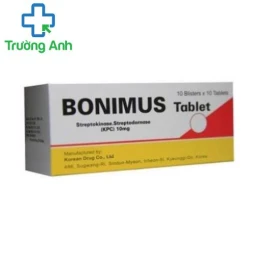 Bonimus Tab.10mg - Thuốc điều trị sưng tấy sau chấn thương hiệu quả