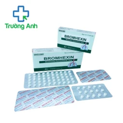 Bromhexin 8mg Khapharco (200 viên) - Điều trị rối loạn tiết dịch phế quản