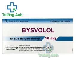 Bysvolol 10mg - Thuốc điều trị tăng huyết áp hiệu quả