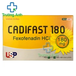 Cadifast 180 USP - Thuốc điều trị viêm mũi dị ứng hiệu quả