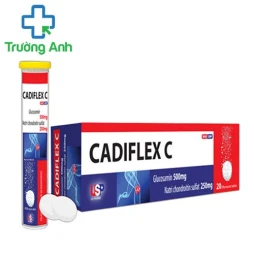 Cadiflex C 500mg (viên sủi) - Giảm triệu chứng thoái hóa khớp của US PHARMA