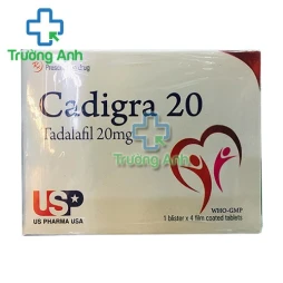 Cadigra 20 - Thuốc điều trị rối loạn cương dương hiệu quả của Cagipharm