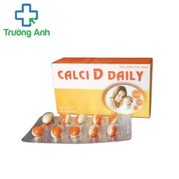 Calci D Daily - Thực phẩm bổ sung vitamin và khoáng chất hiệu quả