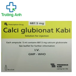 Calci glubionat Kabi - Thuốc điều trị hạ Calci huyết hiệu quả của Bidiphar