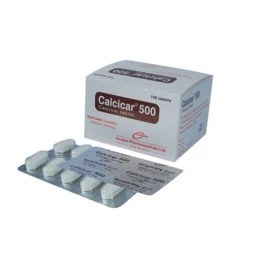 Calcicar 500 Tablet Incepta - Thuốc bổ sung canxi cho cơ thể