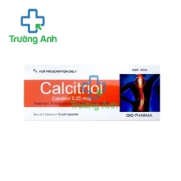 Calcitriol DHG - Thuốc điều trị loãng xương hiệu quả