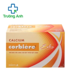 Calcium corbière extra Sanofi - Dung dịch trị loãng xương hiệu quả