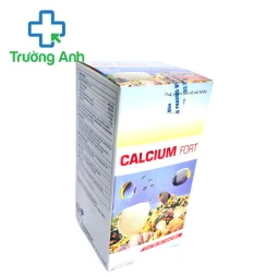 Calcium fort (lọ) - Hỗ trợ tăng cường phát triển xương hiệu quả