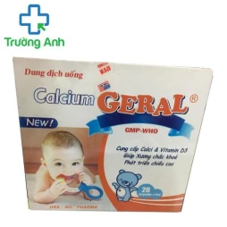 Calcium Geral (ống 5ml) - Giúp xương trẻ em chắc khỏe hiệu quả