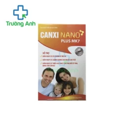Canxi Nano Plus MK7 France Group - Hỗ trợ bổ sung Calci và vitamin
