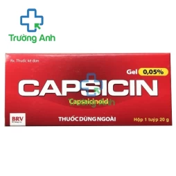 Capsicin gel 0,05% - Giúp điều trị viêm xương khớp hiệu quả của BV Pharm