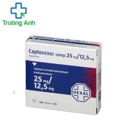 Captohexal Comp 25/12 - Thuốc điều trị huyết áp cao hiệu quả
