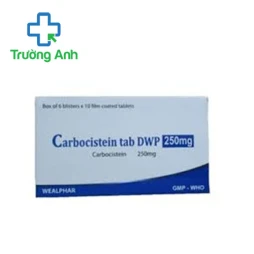Carbocistein tab DWP 250mg - Thuốc giảm đờm hiệu quả