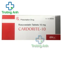 Cardorite-10 - Điều trị tăng cholesterol máu hiệu quả của Ấn Độ