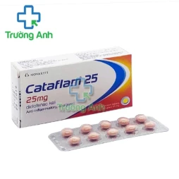 Cataflam 25mg Novartis - Thuốc kháng viêm, giảm đau hiệu quả của Thổ Nhĩ Kỳ
