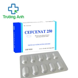 Cefcenat 250 Tipharco - Thuốc điều trị nhiễm khuẩn hiệu quả