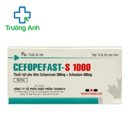 Cefopefast-S 1000 Tenamyd - Thuốc điều trị nhiễm khuẩn hiệu quả
