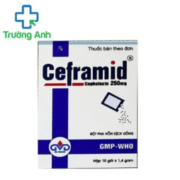 Ceframid 250 bột - Thuốc điều trị nhiễm khuẩn hiệu quả của MD Pharco