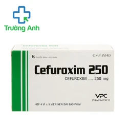Cefuroxim 250 VPC - Thuốc điều trị nhiễm khuẩn hiệu quả