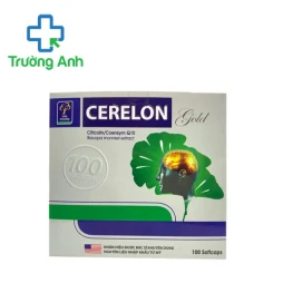 Cerelon Gold Citicolin/Coenzym Q10 USA (mẫu trắng) - Hỗ trợ tuần hoàn máu não