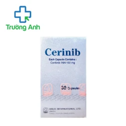 Cerinib 150mg Drug International - Thuốc điều trị ung thư phổi không tế bào nhỏ