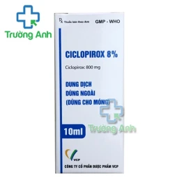Ciclopirox 8% 10ml VCP - Thuốc điều trị nấm móng tay chân hiệu quả