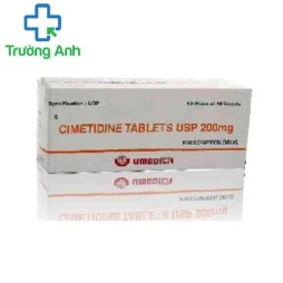 Cimetidine 200mg Umedica- Thuốc điều trị viêm loét dạ dày, tá tràng hiệu quả