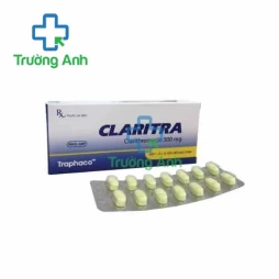 Claritra 500mg Traphaco - Thuốc điều trị nhiễm khuẩn đường hô hấp