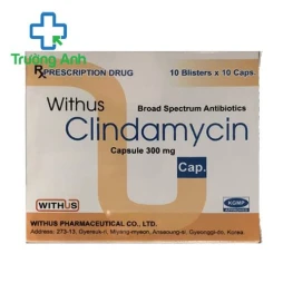 Withus Clindamycin Capsule 150mg - Thuốc điều trị nhiễm khuẩn hiệu quả