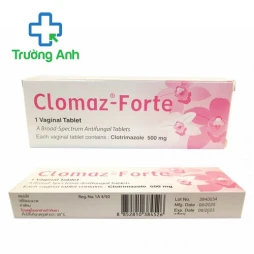 Clomaz-Forte 500mg - Thuốc điều trị viêm âm đạo hiệu quả