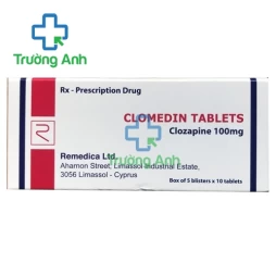 Clomedin Tablets 100mg Remedica - Thuốc điều trị tâm thần phân liệt