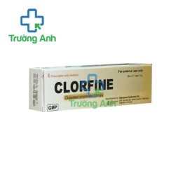 Clorfine 15g - Thuốc mỡ bôi da điều trị mẩn ngứa chàm viêm da hiệu quả