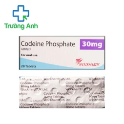 Codeine Phosphate 30mg WockHardt - Thuốc giảm đau hiệu quả