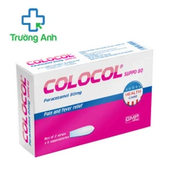 Colocol suppo 80 - Thuốc giảm đau hạ sốt cho trẻ của Sao Kim