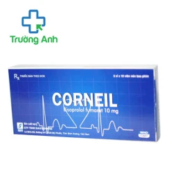 Corneil 10mg - Thuốc điều trị tăng huyết áp và đau thắt ngực hiệu quả của Davipharm